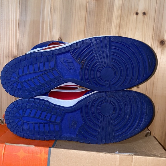 2003 Nike dunk high LA Clippers varsity red sport royal - Picture 8 of 15